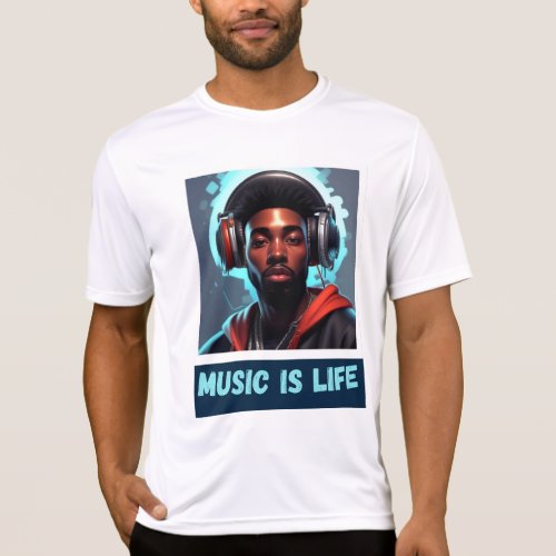 Music is Life T_Shirt