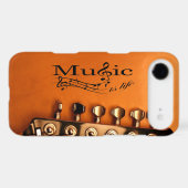 Music is Life with Guitar Machine Head Case-Mate iPhone Case (Back (Horizontal))