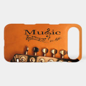 Music is Life with Guitar Machine Head Case-Mate iPhone Case (Back (Horizontal))