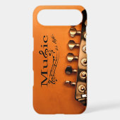 Music is Life with Guitar Machine Head Case-Mate iPhone Case (Back)