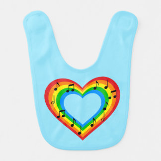 Music is Love Bib