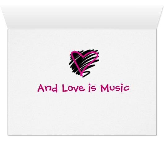 Music Is Love, Love Is Music (Inside Horizontal (Bottom))