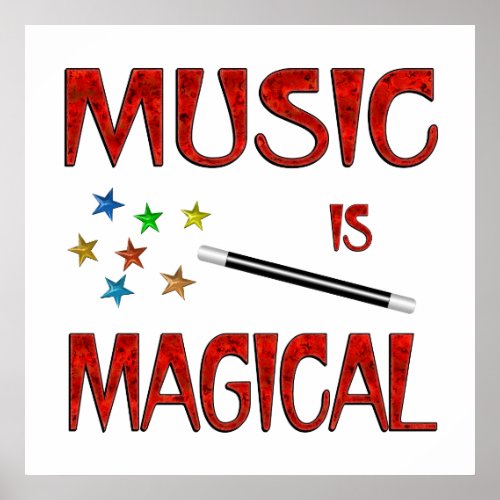 Music is Magical Poster