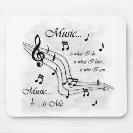 Music Is Me Mouse Pad