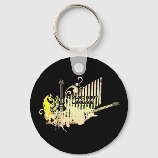 Music Is My Language Keychain