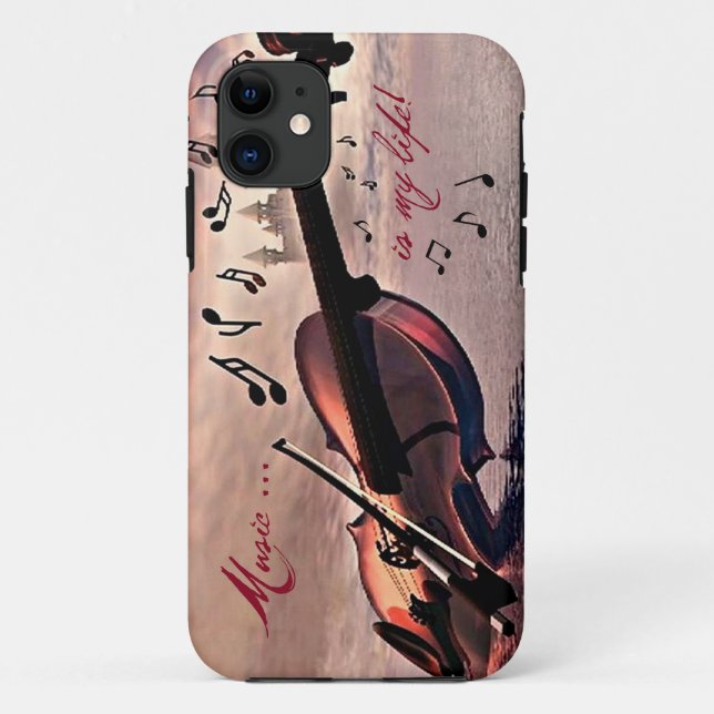 Music is my Life! Case-Mate iPhone Case (Back)