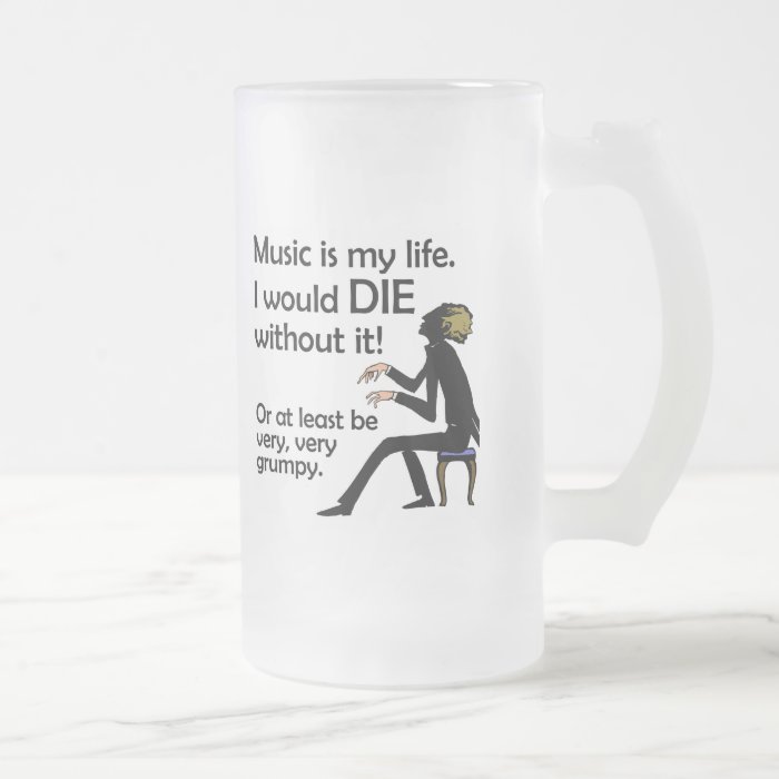 Music is My Life Coffee Mug