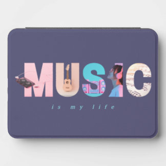 Music Is My Life Retro Y2K Tech Gamer Purple Kindle Cover