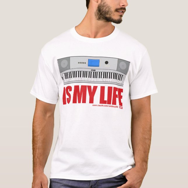 Music Is My Life T-Shirt (Front)