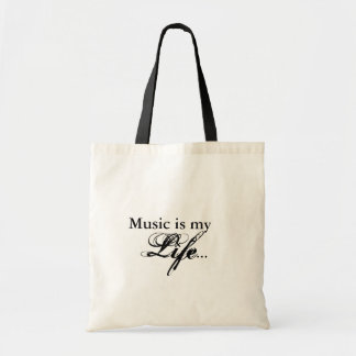 Music is my Life Tote Bag