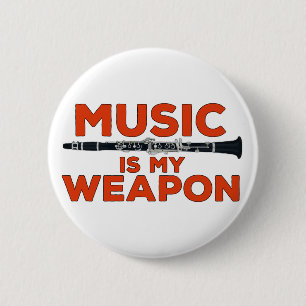 Music is My Weapon Button