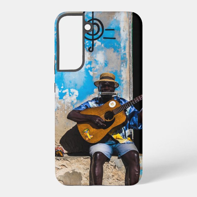 Music is the medicine of the mind samsung galaxy case (Back)