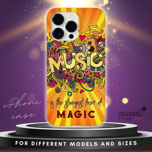 MUSIC is the strongest form of Magic Case_Mate iPhone 14 Pro Max Case