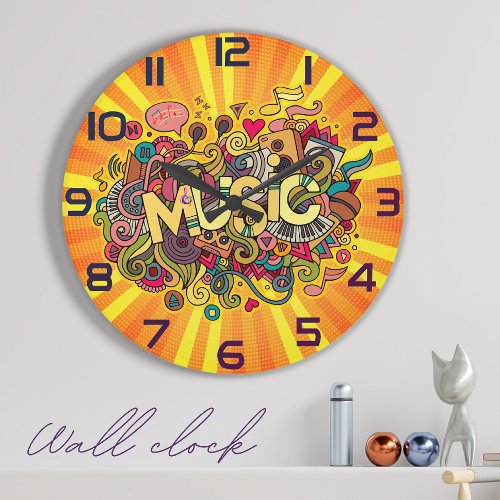 MUSIC is the strongest form of Magic Large Clock