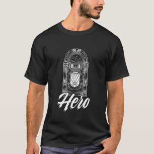 Music Jukebox Hero Music Karaoke Lover T-Shirt