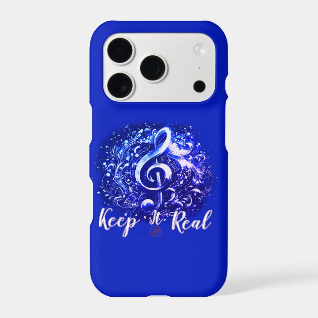MUSIC - KEEP IT REAL  IPHONE CASE (Back)