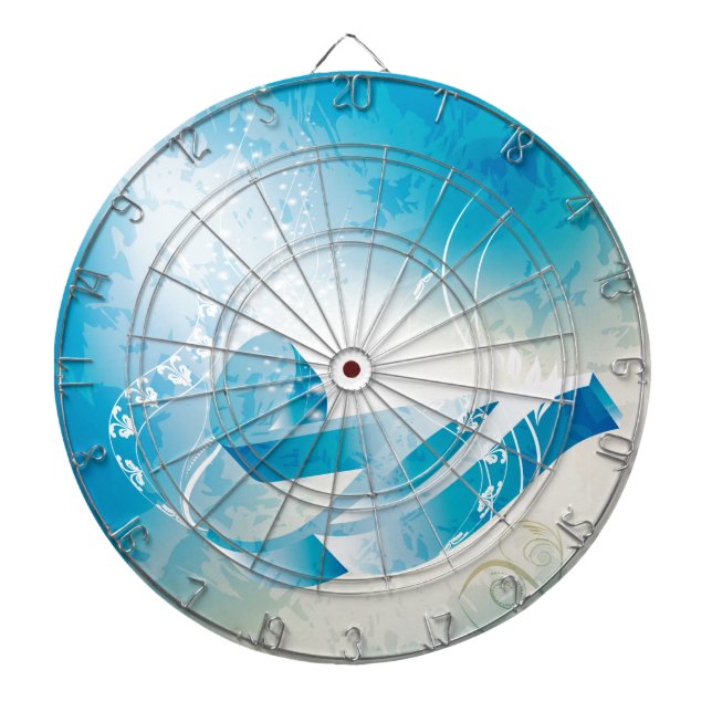 Music key note dart board (Front)