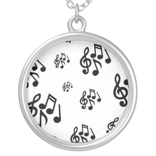 Music Keys Necklace (Front)