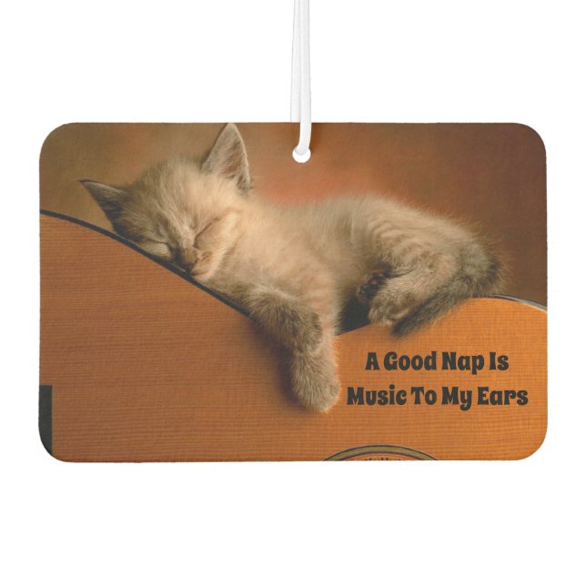 Music Kitten Air Freshener (Front)