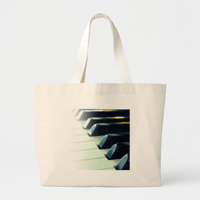 music large tote bag (Front)
