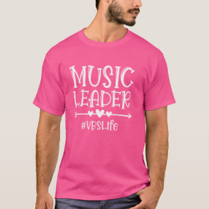 Music Leader VBS Squad of Bible School Sunday Grou T-Shirt