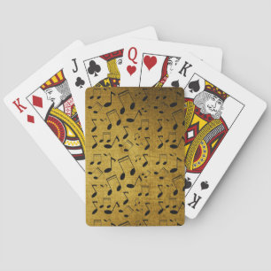 music-lesson,notes poker cards