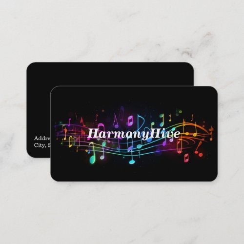 Music Lessons Business Card