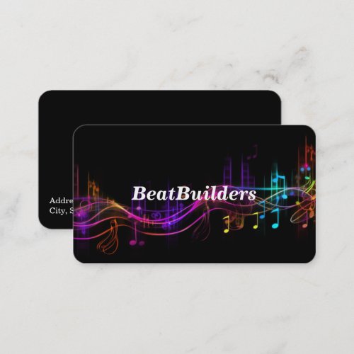 Music Lessons Business Card