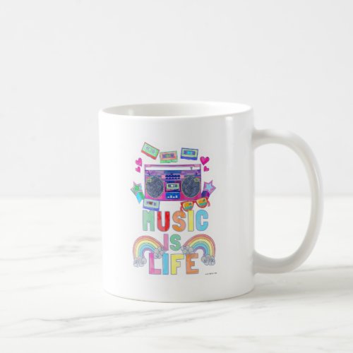 Music Life Epic Fun Music Cartoon Statement Coffee Mug