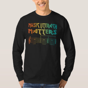 Music Literacy Matters Vintage I Like to eat puppi T-Shirt