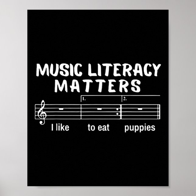 Music Literacy S  Poster (Front)