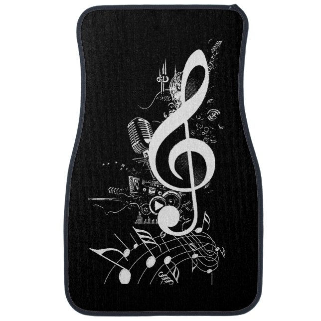 Music Lives in me_ Car Mat (Front)