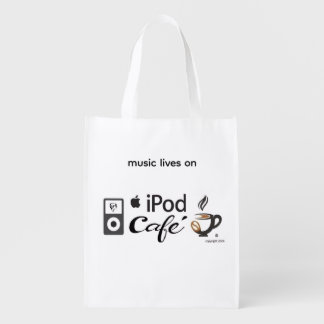 Music Lives On Grocery Bag