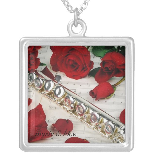 Music & love necklace (Front)