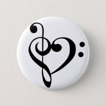 Music Love Pinback Button by boogies3inok at Zazzle
