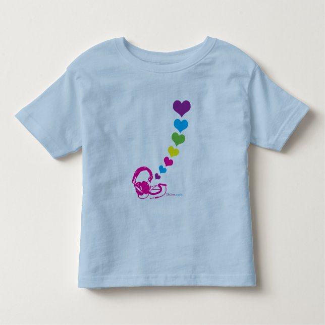Music Love Toddler T-shirt (Front)