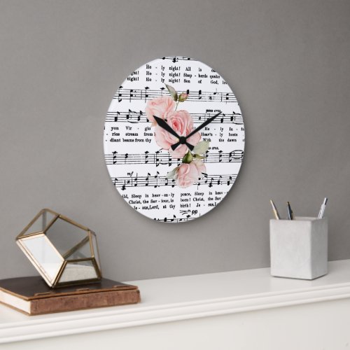 Music Lover 2 Large Clock