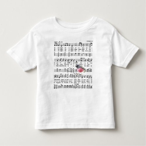 Music Lover  Bird Toddler T_shirt