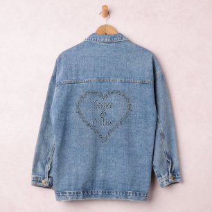 Music Lover boho musical pretty chic Denim Jacket