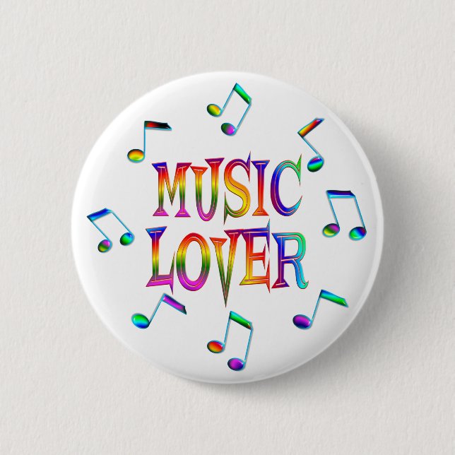 Music Lover Button (Front)