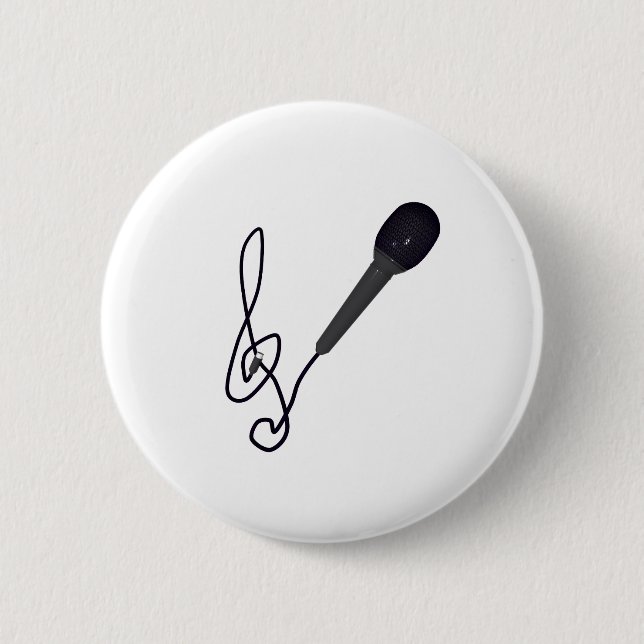 music lover button (Front)