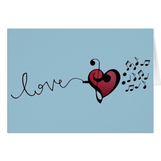 Music Lover Cards (Front Horizontal)