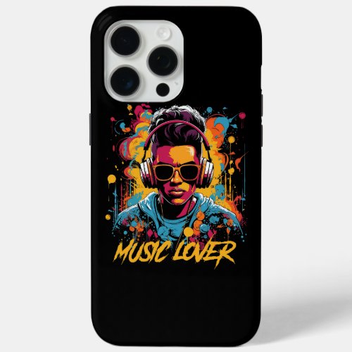 Music lover iPhone 15 pro max case