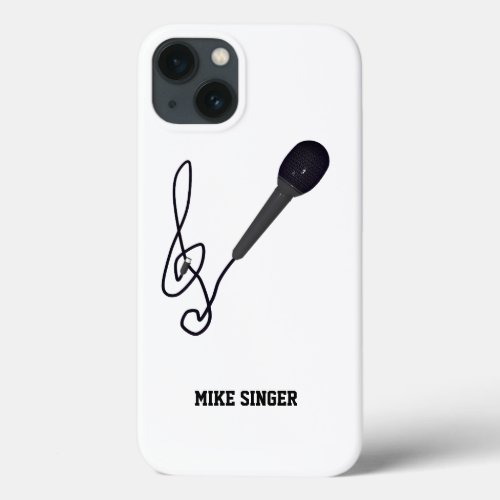 music lover iPhone 13 case