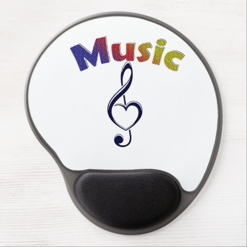 Music Lover Gel Mouse Pad