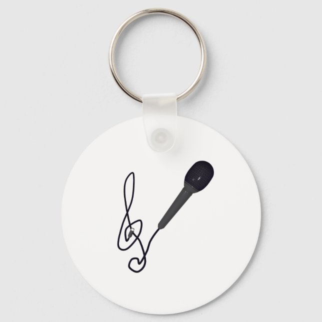 music lover keychain (Front)