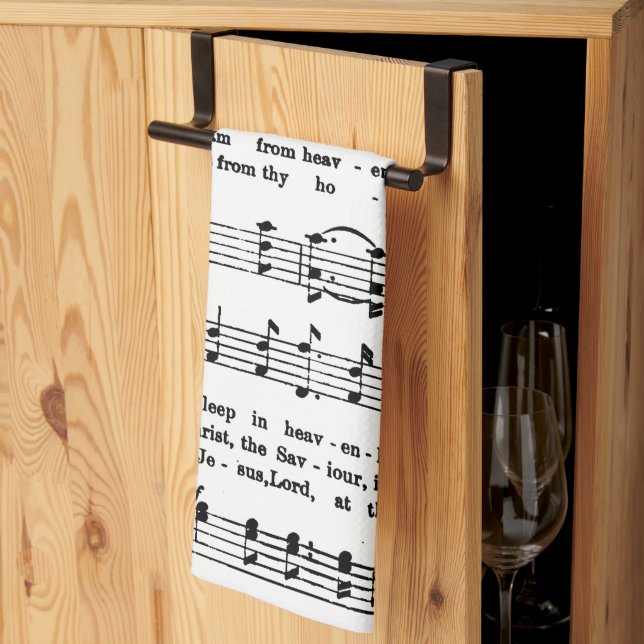 Music Lover  Kitchen Towel (Thirds Fold)
