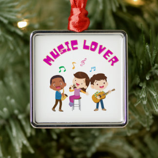 MUSIC LOVER METAL ORNAMENT
