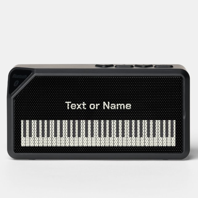 Music Lover Piano Keys Drawing Speakers (Front)