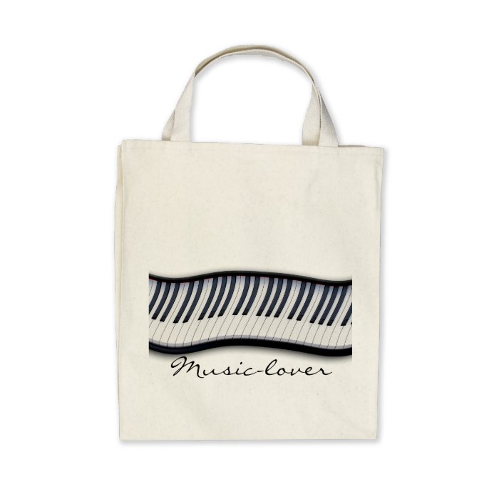 MUSIC LOVER Theme Piano player Gift Tote Tote Bag